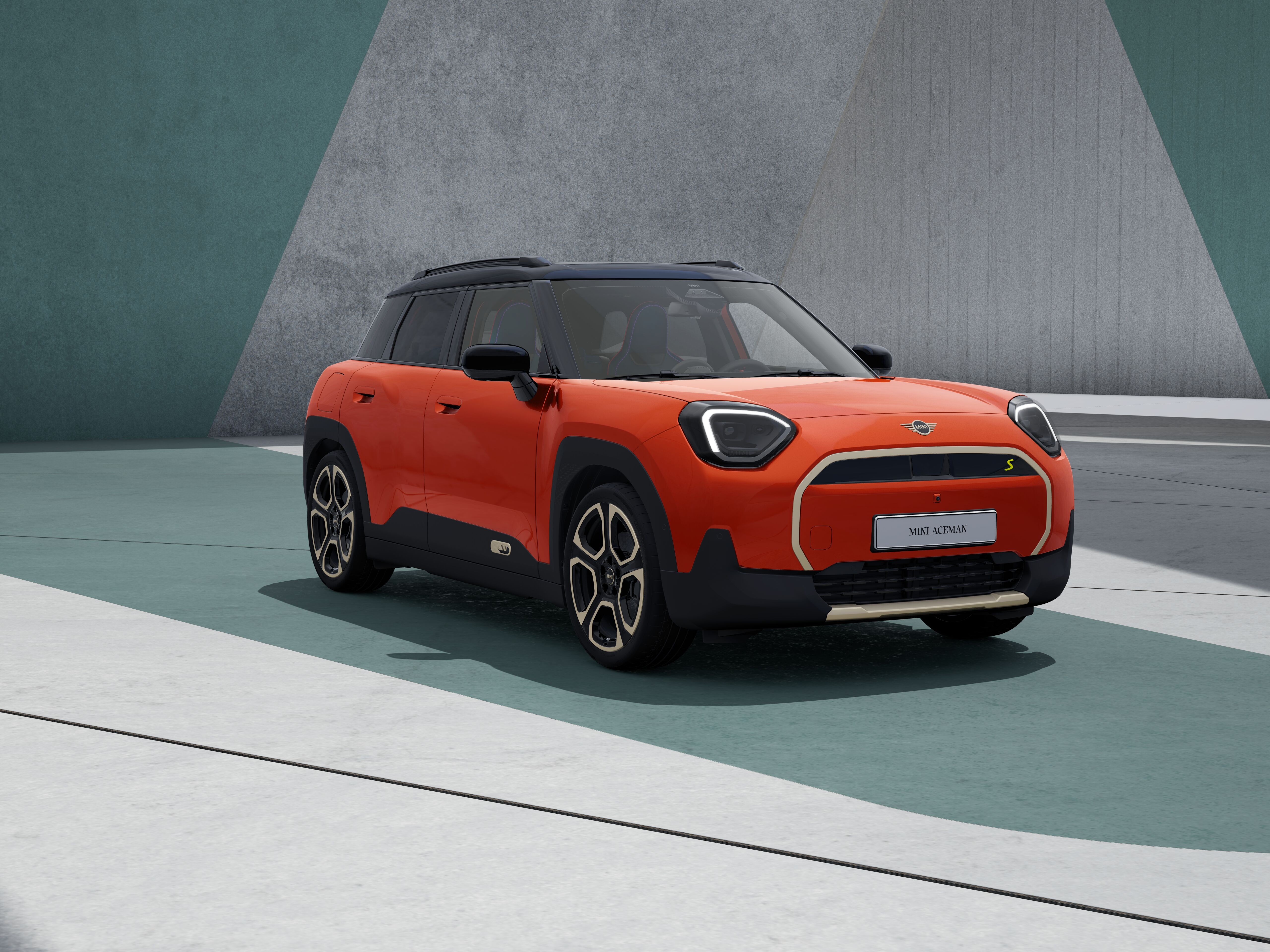 السيارة الكهربائية بالكامل MINI Aceman - تعدد الاستخدامات - التخصيص الشخصي حسب الطلب